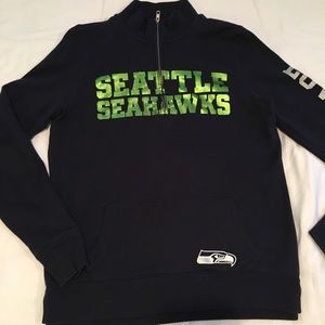 Seahawks half-zip sweatshirt